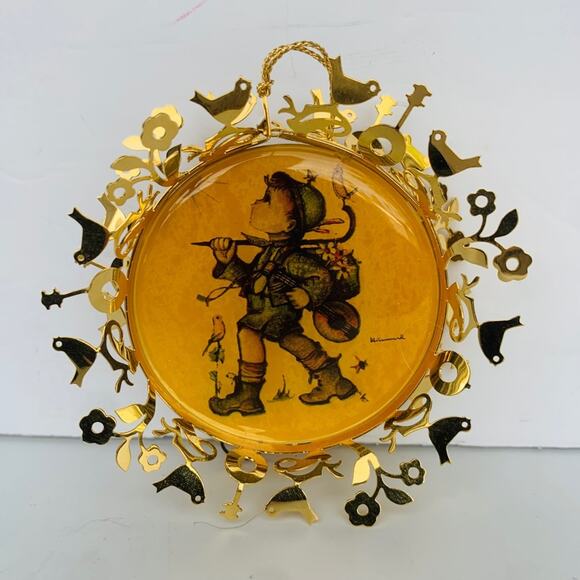 1986 Hummel Gold Ornament - Picture 1 of 10